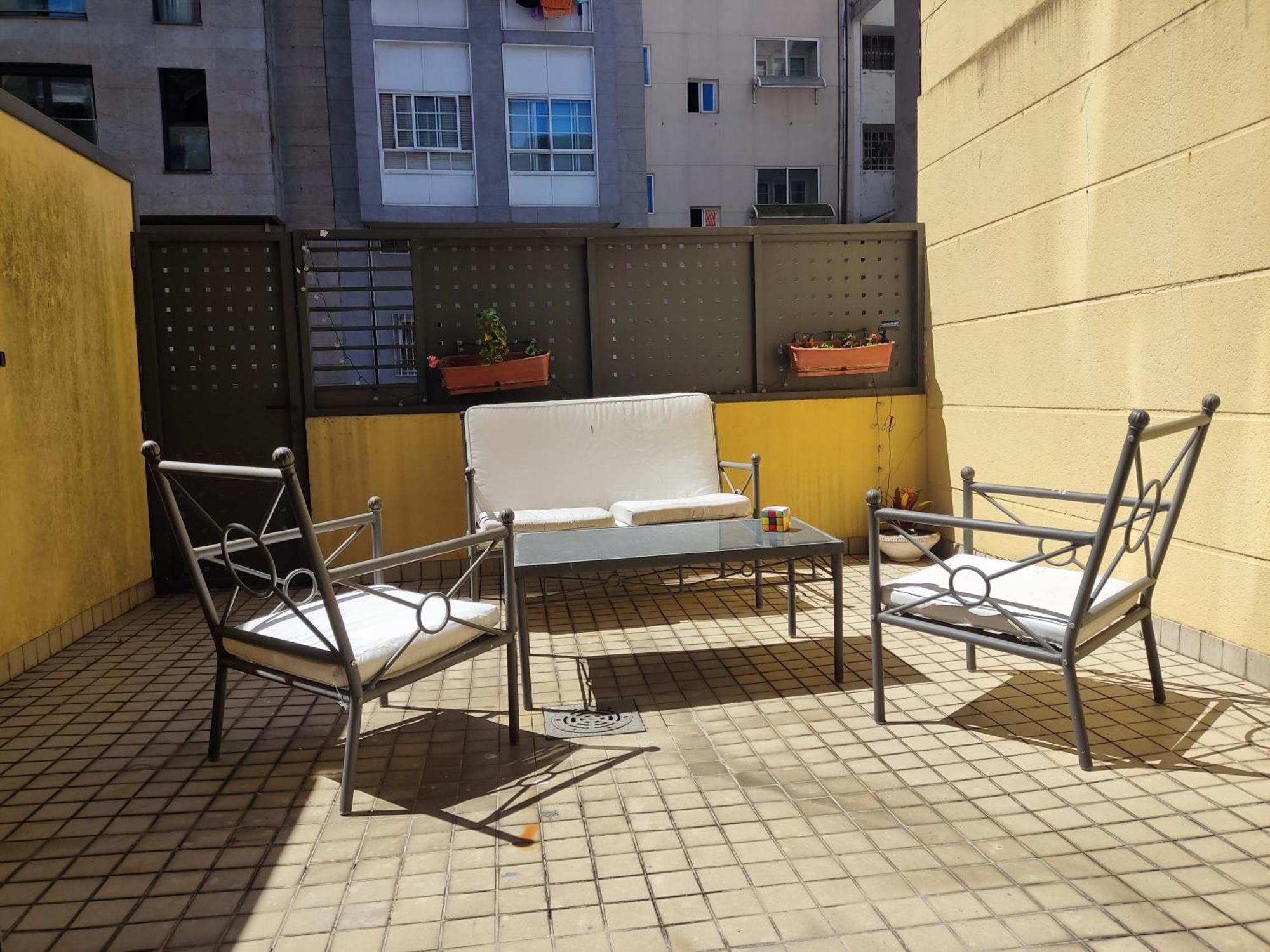 Ferienwohnung Pleno Centro, Terraza, Principe, 5 Min Casco Vello Y Estacion Ave Vigo Exterior foto